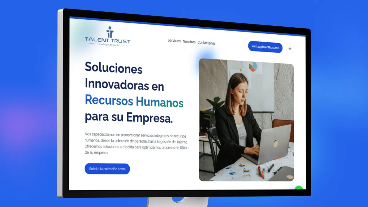 Sitio Web Corporativo Talent Trust